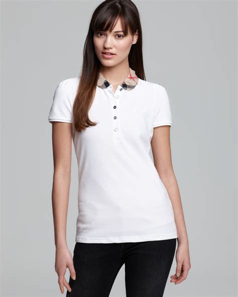 burberry polo shirt ladies|burberry women shirts on sale.